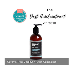 COCONUT TREE WINNER – 2018 CERTCLEAN CLEAN BEAUTY AWARDS!