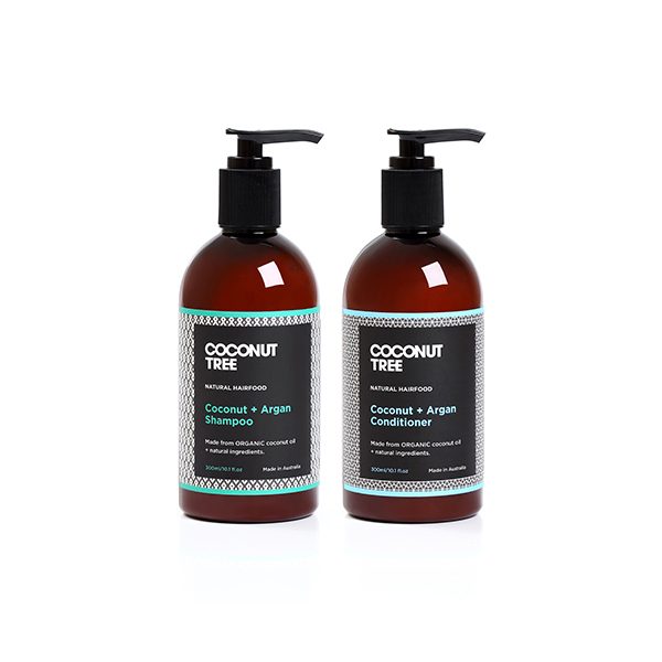 Coconut & Argan Shampoo & Conditioner Bundle
